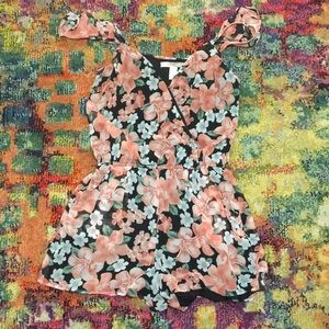 Forever 21 floral romper small